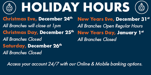 2020 Holiday Hours Ad