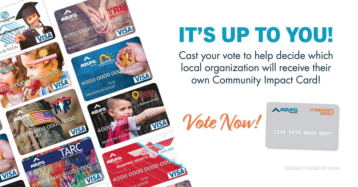 COMMUNITY IMPACT CARD - VOTE NOW