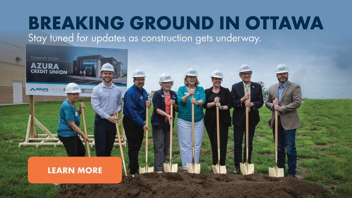 Breaking ground at the new branch in Ottawa.